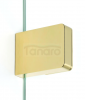 NEW TRENDY Drzwi wnękowe Eventa Gold Shine 130x200 z dodatkową ścianką EXK-4683/EXK-4684